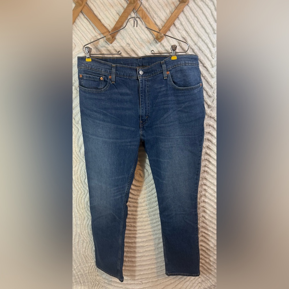 Men's Levi Strauss & Co. 511’s Straight leg Jeans in Dark Blue Wash 40x32